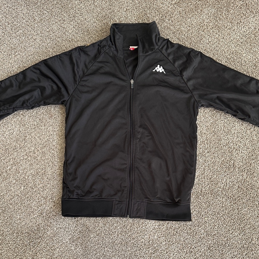 Kappa Black Zip-Up Jacket